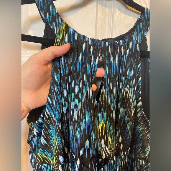 BLACK Saks Fifth Avenue Maxi Dress Size Small - Picture 3 of 9